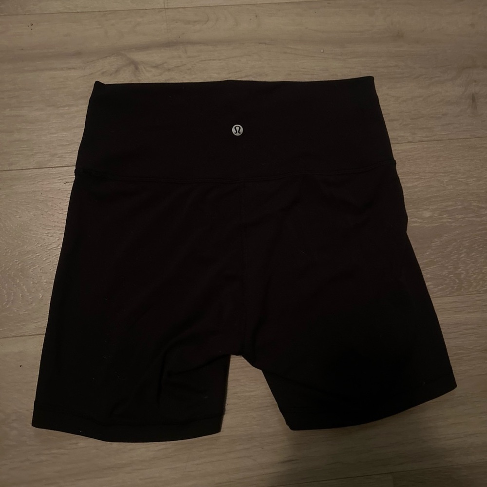 lululemon athletica Women's Classic Black Bike Shorts
